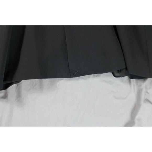 New Jonathan Simkhai Jacket Womens Sz 8 Black Tuxedo Jessie Crepe Blazer - Picture 12 of 12